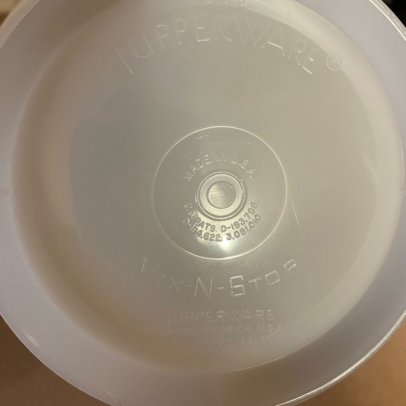 Vintage Tupperware Measuring Cup with Red Markings - Picture 9 of 10